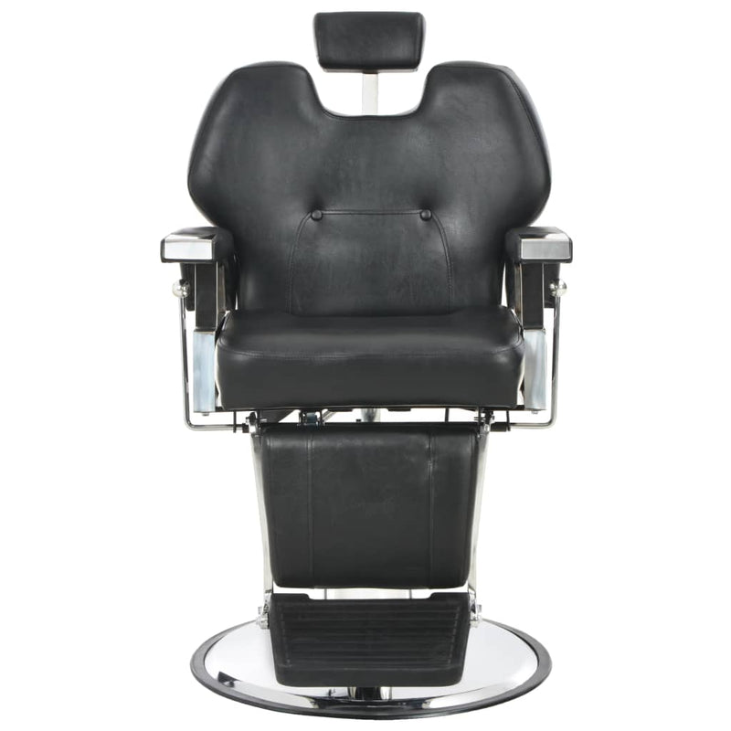 Dealsmate  Barber Chair Black 72x68x98 cm Faux Leather