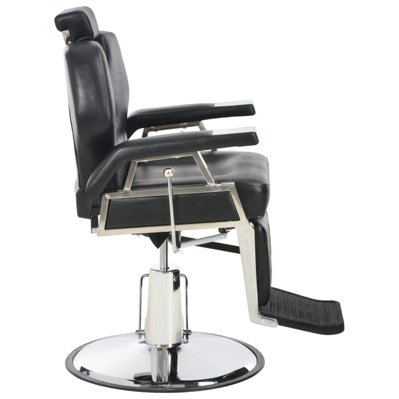 Dealsmate  Barber Chair Black 72x68x98 cm Faux Leather