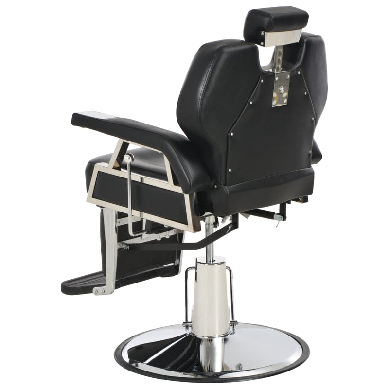 Dealsmate  Barber Chair Black 72x68x98 cm Faux Leather