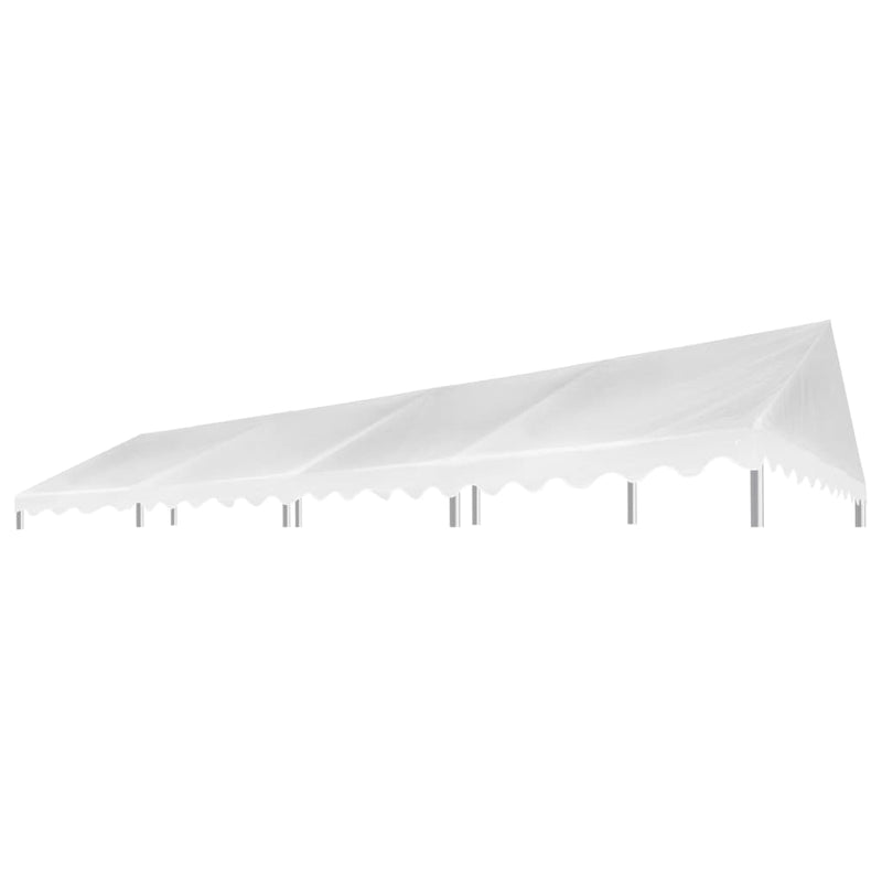 Dealsmate  Party Tent Roof 4x8 m White 450 g/m²