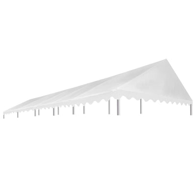 Dealsmate  Party Tent Roof 5x10 m White 450 g/m²