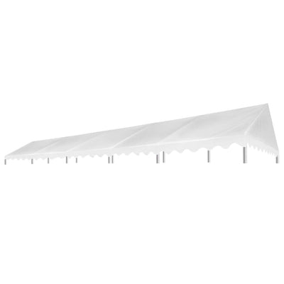 Dealsmate  Party Tent Roof 5x10 m White 450 g/m²