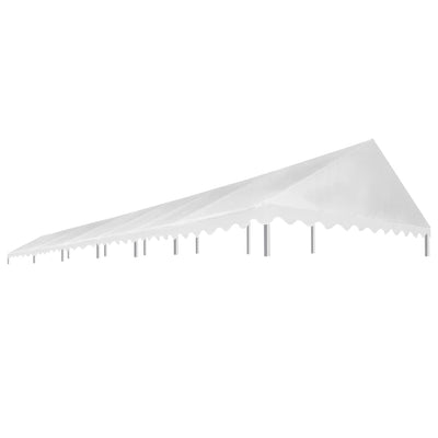 Dealsmate  Party Tent Roof 6x12 m White 450 g/m²