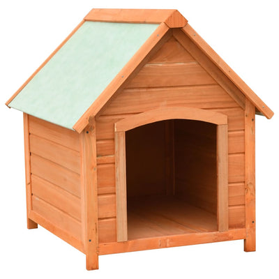 Dealsmate  Dog House Solid Pine & Fir Wood 72x85x82 cm