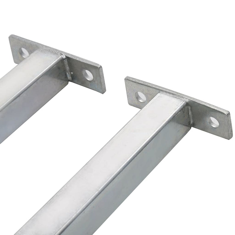 Dealsmate  Adjustable Security Window Bars 3 pcs 710-1200 mm