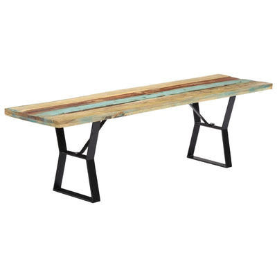 Dealsmate  Bench 160 cm Solid Reclaimed Wood