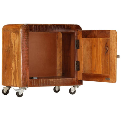 Dealsmate  Bedside Cabinet 50x30x50 cm Solid Reclaimed Wood