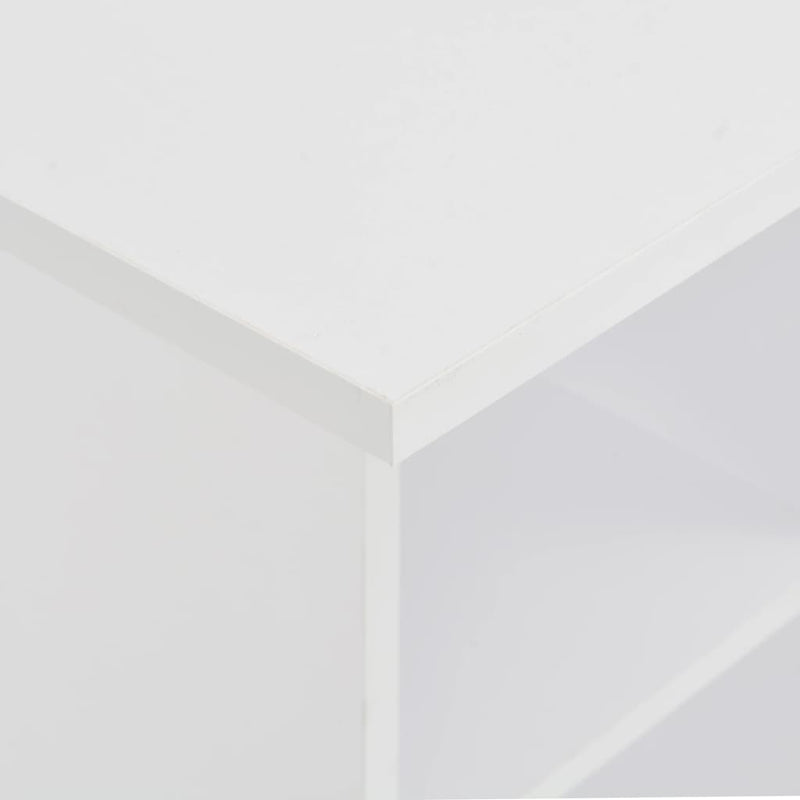 Dealsmate  Bar Table White 60x60x110 cm