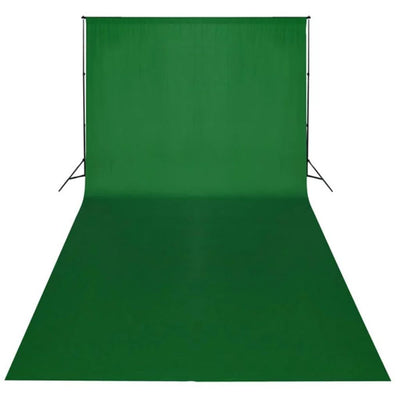 Dealsmate  Backdrop Cotton Green 600x300 cm Chroma Key