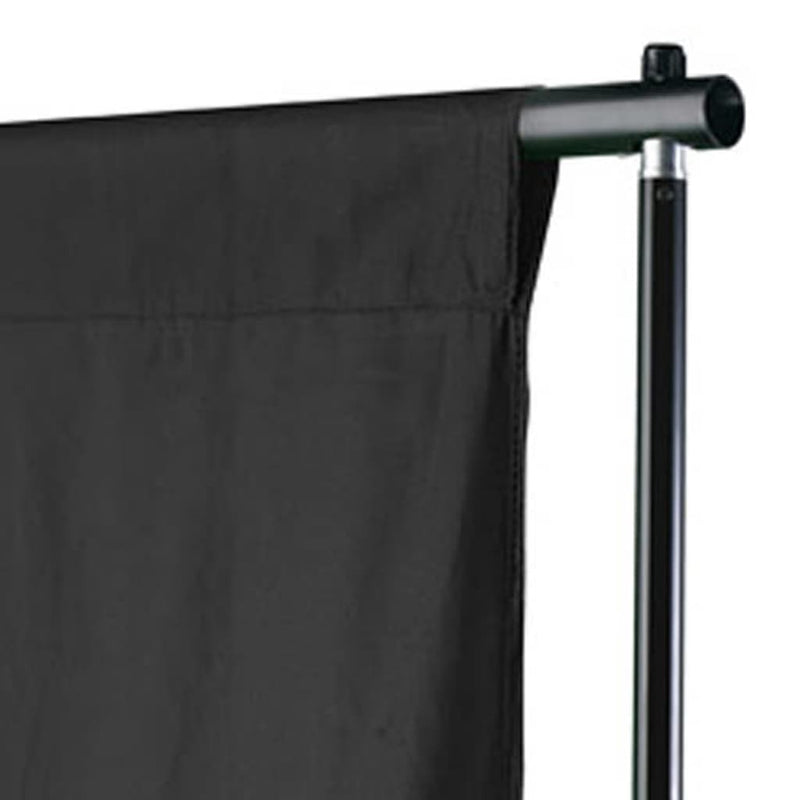 Dealsmate  Backdrop Cotton Black 600x300 cm