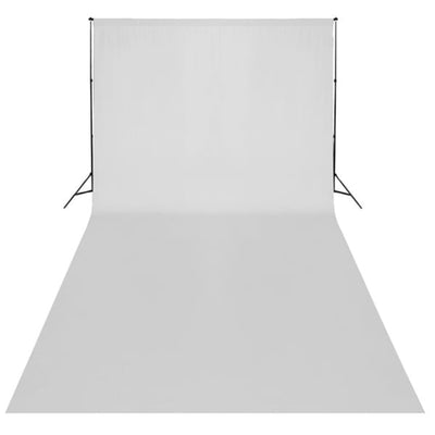 Dealsmate  Backdrop Cotton White 600x300 cm