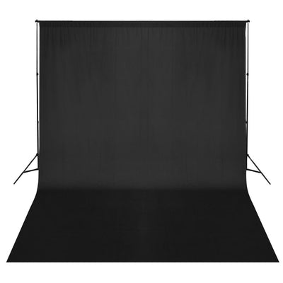 Dealsmate  Backdrop Support System 300x300 cm Black