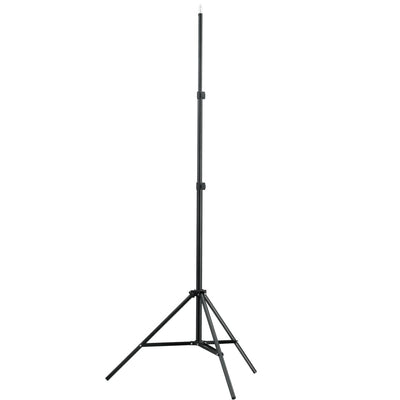 Dealsmate  Telescopic Background Support System + White Backdrop 3x5 m