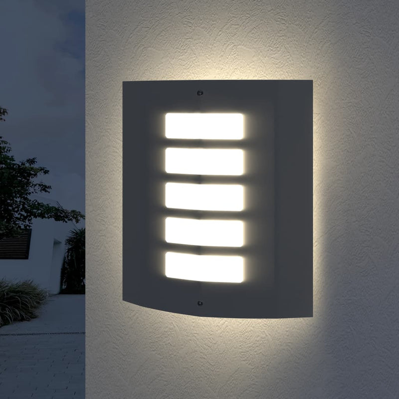 Dealsmate 2 Stainless Steel Waterproof Wall Lights 60W