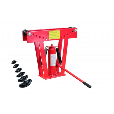 Dealsmate 12 Ton Hydraulic Tube Rod Pipe Bender with 6 Dies