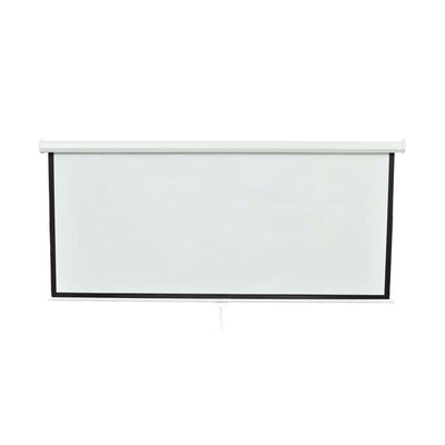 Dealsmate  Manual Projection Screen 200x200 Mat White