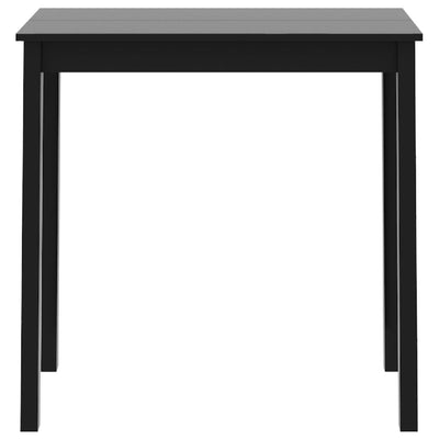 Dealsmate  Bar Table MDF Black 115x55x107 cm