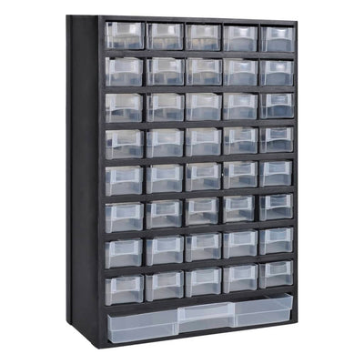 Dealsmate  41-Drawer Plastic Storage Cabinet Tool Box