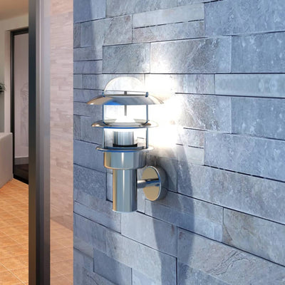Dealsmate Patio Wall Light Lamp Stainless Steel
