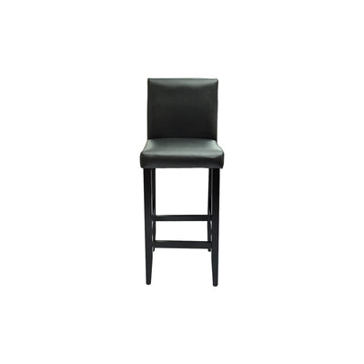 Dealsmate  Bar Table with 2 Bar Chairs Black