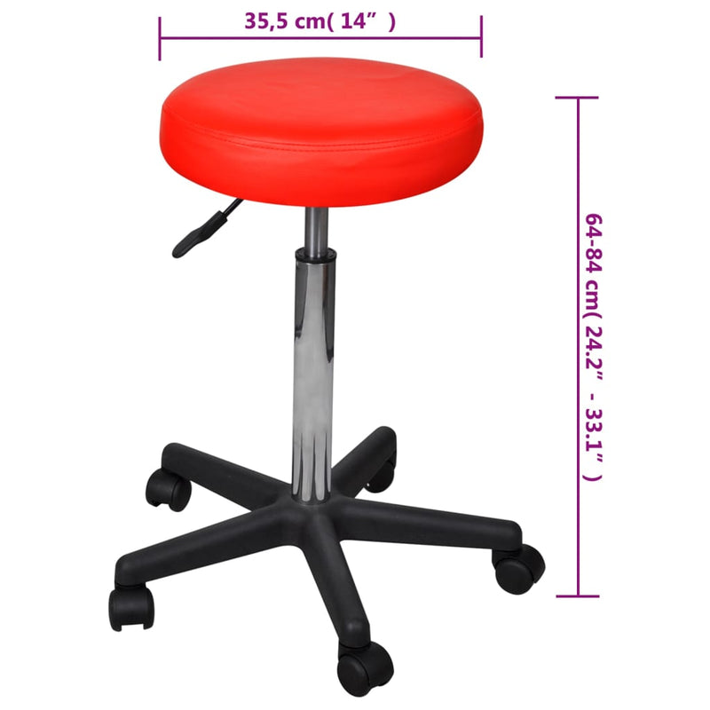 Dealsmate Office Stool red