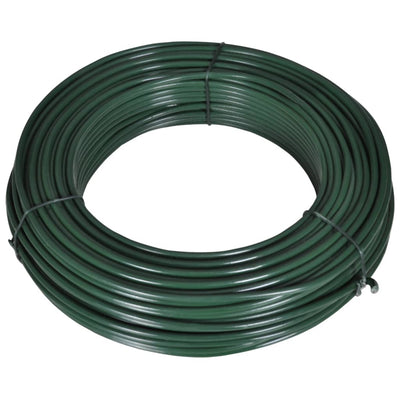 Dealsmate  Fence Span Wire 55 m 2.1/3.1 mm Steel Green