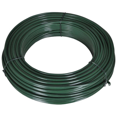 Dealsmate  Fence Span Wire 80 m 2.1/3.1 mm Steel Green
