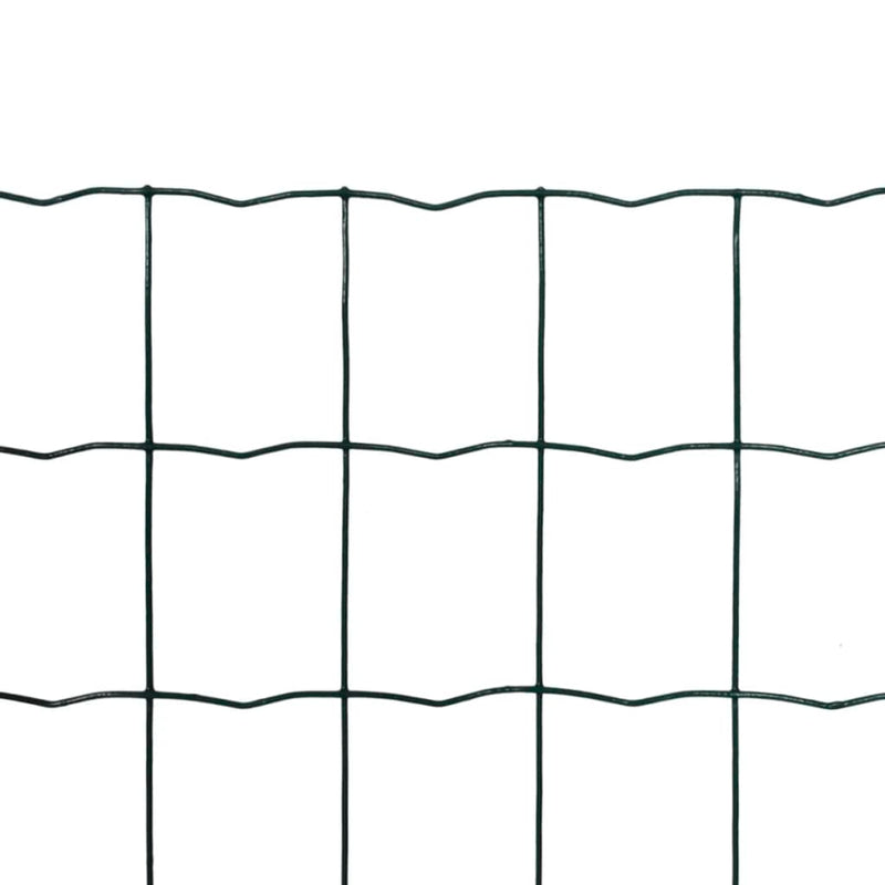 Dealsmate  Euro Fence Steel 25x1.2 m Green