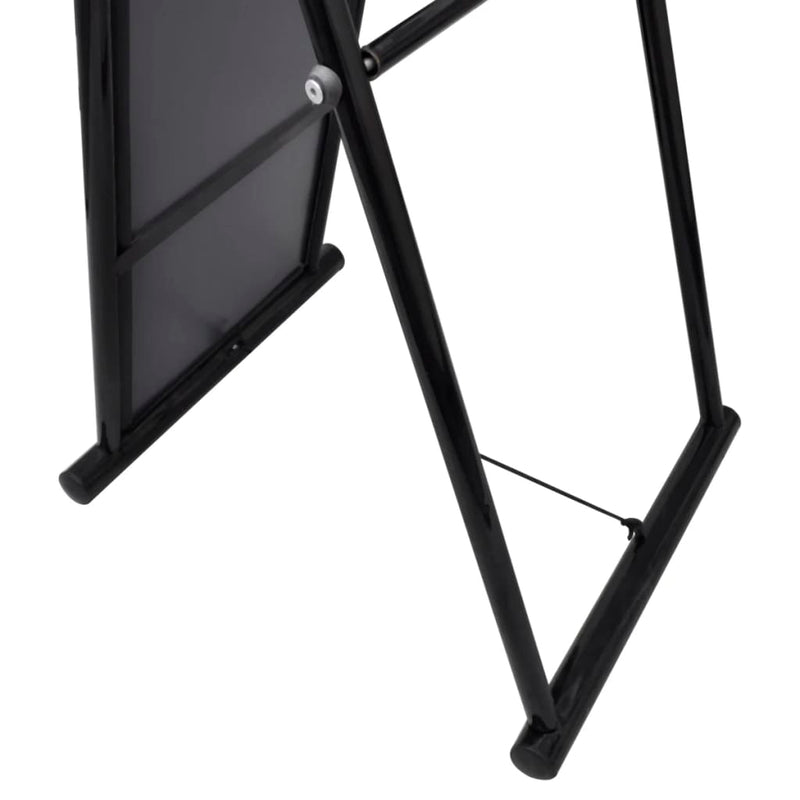 Dealsmate Free Standing Floor Mirror Full Length Rectangular Black