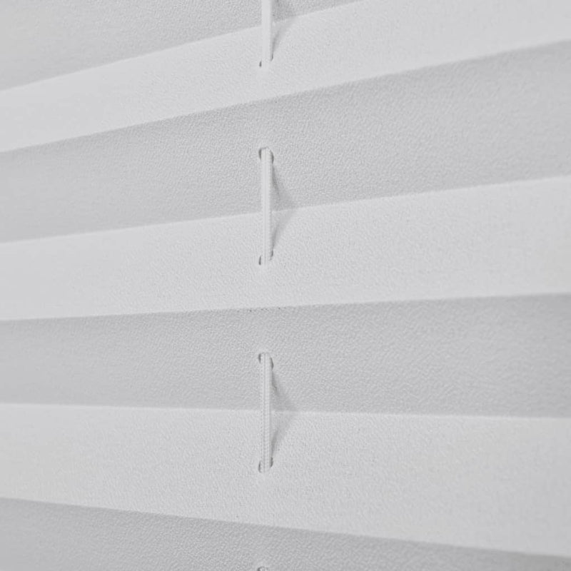 Dealsmate Plisse Blind 100x150cm White Pleated Blind