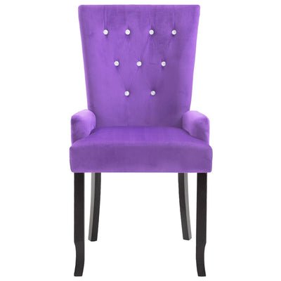 Dealsmate  Armchair Purple Velvet