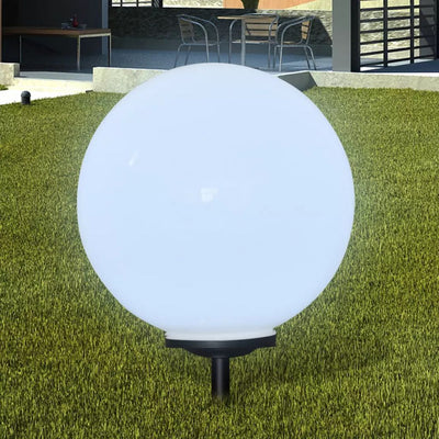 Dealsmate  Garden Path Solar Ball Light LED 50cm 1pcs with Ground Spike