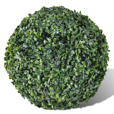 Dealsmate Boxwood Ball Artificial Leaf Topiary Ball 27 cm 2 pcs