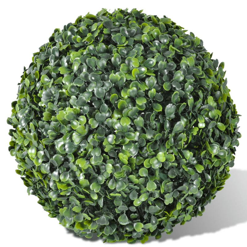 Dealsmate  Boxwood Ball Artificial Leaf Topiary Ball 35 cm 2 pcs