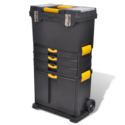 Dealsmate  Tool Case Chest Tool Trolley Portable
