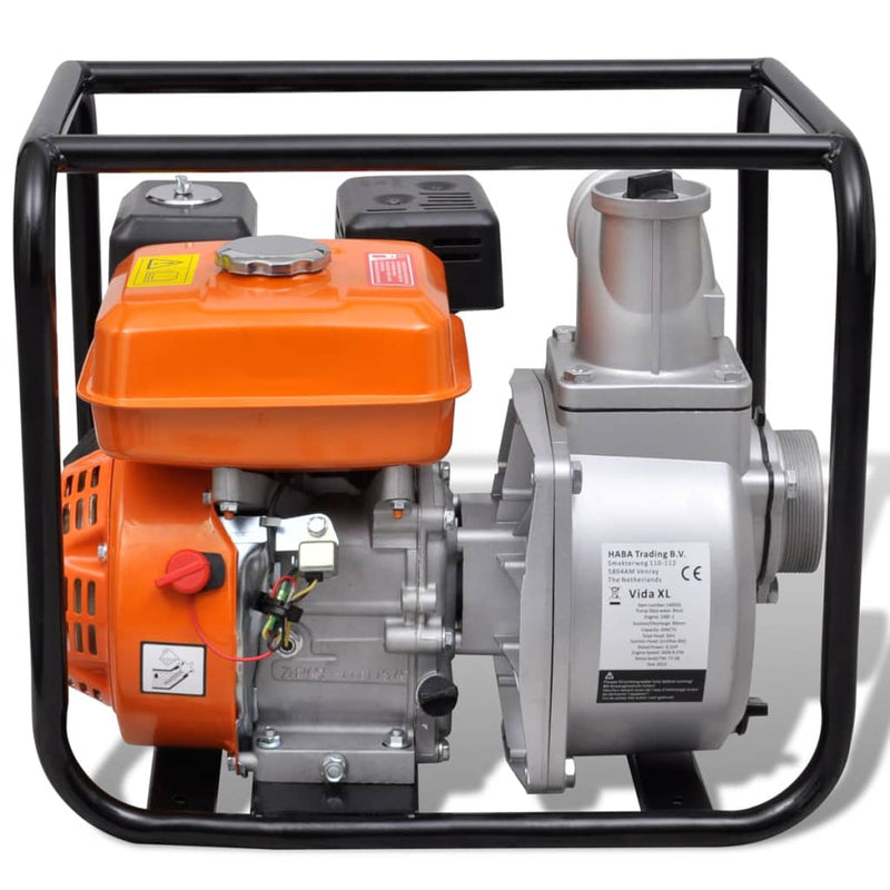 Dealsmate  Petrol Engine Water Pump 80 mm Connection 4800 W