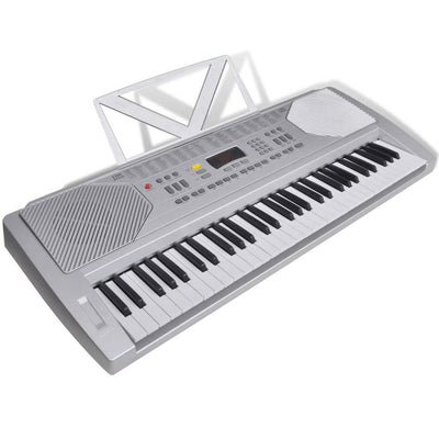 Dealsmate 61 Piano-key Electric Keyboard with Music Stand