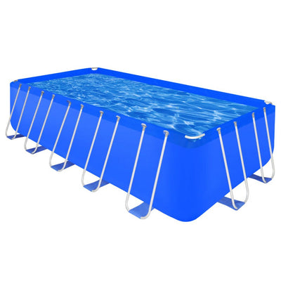 Dealsmate Above Ground Swimming Pool Steel Rectangular 540 x 270 x 122 cm