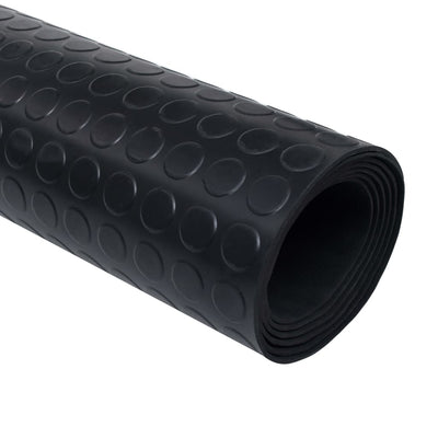 Dealsmate  Rubber Floor Mat Anti-Slip with Dots 2 x 1 m