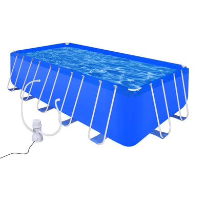 Dealsmate  Swimming Pool with Pump Steel 540 x 270 x 122 cm