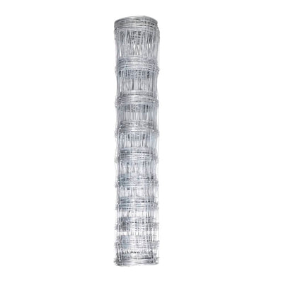 Dealsmate  Step-In Fence with Posts Zinc-coated Iron 50 m 120/10/15