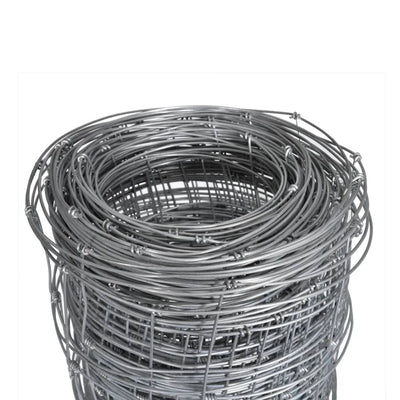 Dealsmate  Step-In Fence with Posts Zinc-coated Iron 50 m 120/10/15