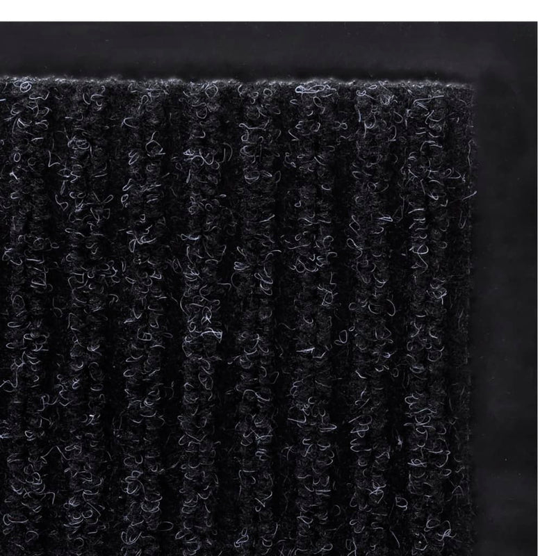 Dealsmate Black PVC Door Mat 180 x 240 cm 