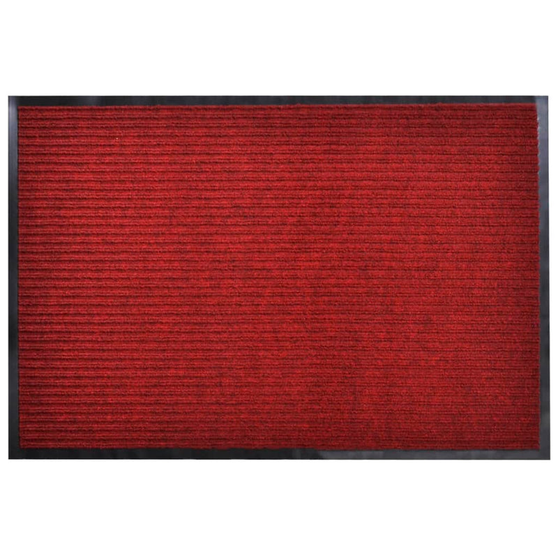 Dealsmate Red PVC Door Mat 90 x 120 cm
