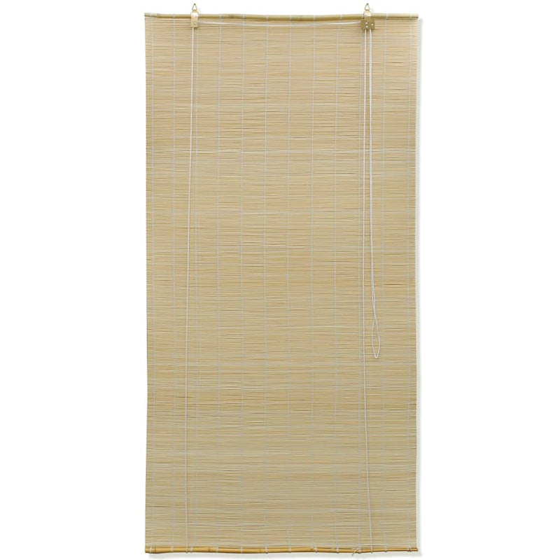 Dealsmate Natural Bamboo Roller Blinds 100 x 160 cm