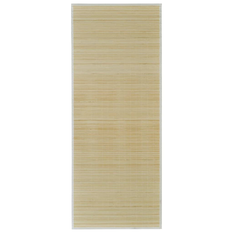 Dealsmate Rectangular Natural Bamboo Rug 120 x 180 cm