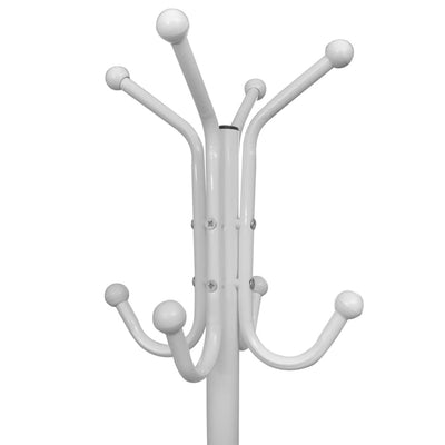 Dealsmate  Coat Stand Metal White
