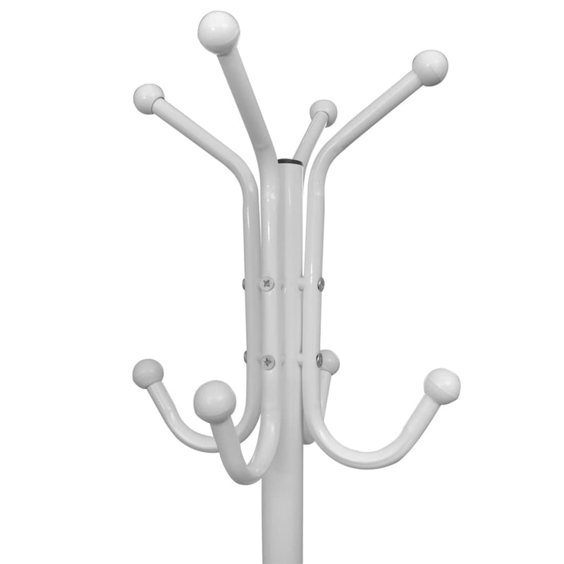 Dealsmate  Coat Stand Metal White