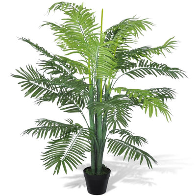 Dealsmate  Artificial Phoenix Palm Tree with Pot 130 cm
