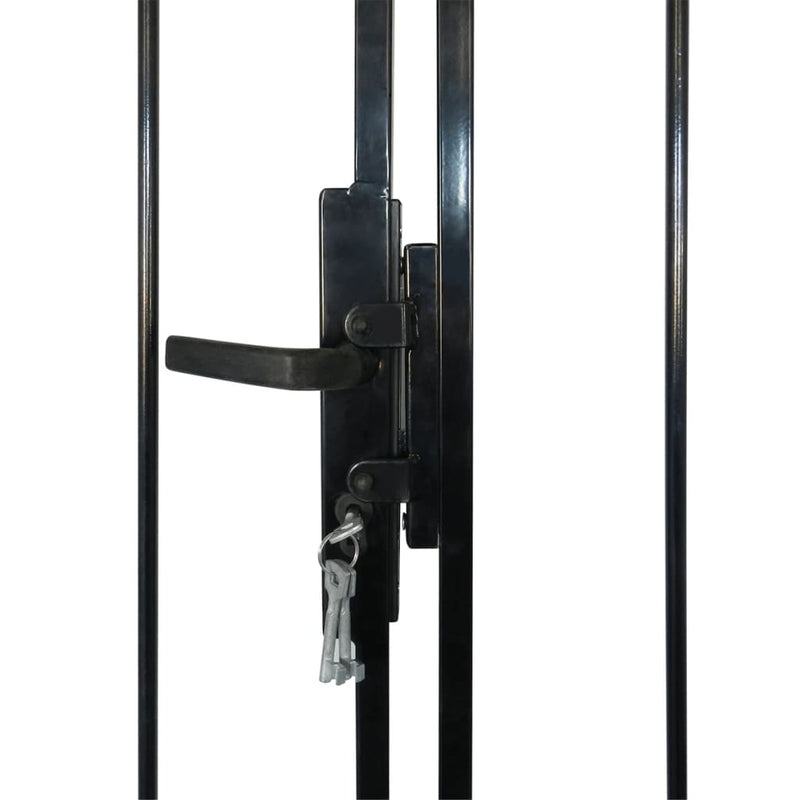 Dealsmate Double Door Fence Gate with Spear Top 400 x 200 cm